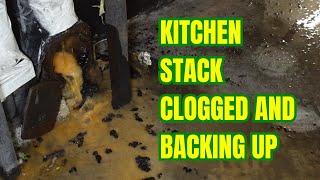 Kitchen Stack in Parking garage Flooding Out [upl. by Brownley]