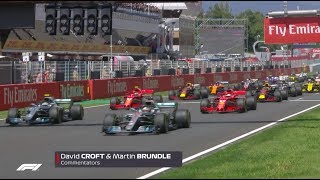 2018 Spanish Grand Prix Race Highlights [upl. by Seton807]