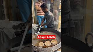 Best Chapli Kebab in Delhi ❤️✅  Kebabish by Tanveer  food chaplikabab funny shorts [upl. by Papert951]