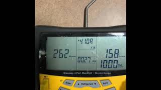 Sman micron gauge decay testing [upl. by Eirrej]