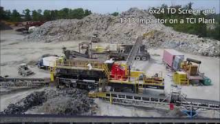 TCI Portable Screening amp Crushing Plant [upl. by Lang]