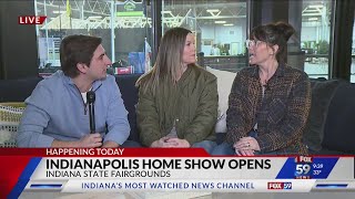 Michael Van Schoik sits down with HGTV stars at Indianapolis Home Show [upl. by Repohtsirhc]