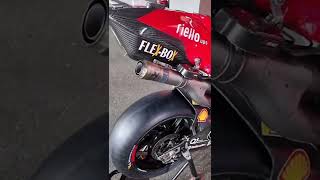 Ducati MotoGP Bike Pit Lane Warm Up at Qatar [upl. by Navoj961]