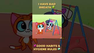 🤢 BAD BREATH NOT ANYMORE 🚫 LET’S MASTER GOOD HYGIENE 🎊🦷😸 [upl. by Jesse359]