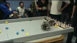 UMass Lowell Robot Egg Hunt El Capitan Huevo vs Demolitron [upl. by Ysnap]