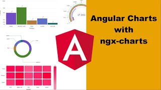 Angular charts with ngxcharts  Tutorial [upl. by Bajaj274]