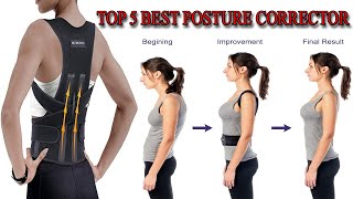 Top 5 Posture Corrector Brace  Posture Corrector Belts Best Posture Corrector Pain Relief [upl. by Annelise]