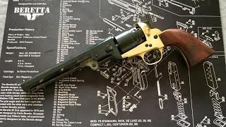 Pietta Model 1851 Confederate Navy 44 Caliber  Unboxing and Review [upl. by Bently400]