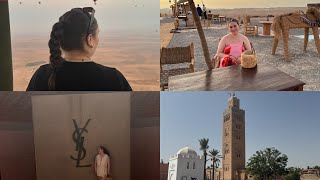 MARRAKECH MOROCCO VLOG [upl. by Eimmis513]