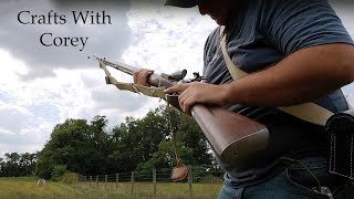 Loading and Firing a Sea Service Brown Bess Musket and Pistol from Military Heritage Arms [upl. by Eastman454]