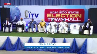 ITV amp RADIO 2024 EDO STATE ELECTION TOWNHALL MEETING [upl. by Gyasi]