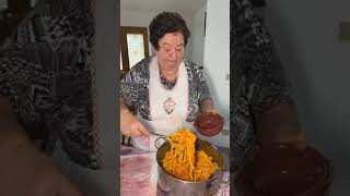 Maccheroni al tegamino Iolanda questa è la ricetta tipica del mio paese [upl. by Lati]