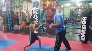 Kids boxing training in Lahore  Ultimate martial arts center Lahore [upl. by Nanerb]