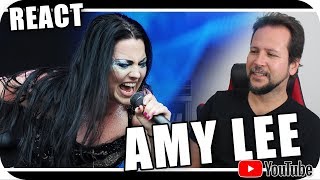 AMY LEE EVANESCENCE Voz Cinematográfica Reagindo React Reação Metal [upl. by Dnomsed]