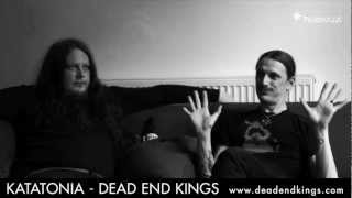 Katatonia  Jonas and Per discuss the making of Dead End Kings [upl. by Ailahtan]