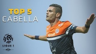 Rémy Cabella  Top 5 Buts  Ligue 1  Montpellier Hérault SC [upl. by Gnet]