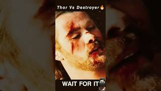 Thor vs Destroyer thordestroyer marvelreaction farhanreacts shorts 😱😱 [upl. by Madelon]