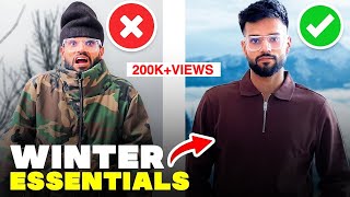 EVERY Man Needs These Winter Essentials 2024  Must Have Style Items  BeYourBest Fashion San Kalra [upl. by Jehiah302]