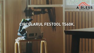 Fierastrau circular  TS 60K Festool [upl. by Handel522]