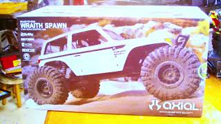 Axial Wraith SPAWN Unboxed RC Vlog080715 [upl. by Jessee]