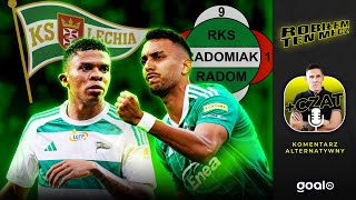 LECHIA  RADOMIAK KOMENTARZ ALTERNATYWNY  Robiłem ten mecz [upl. by Ennoryt]