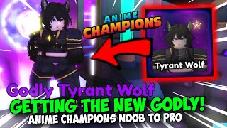 Getting 2 NEW GODLY COSMICS Anime Champions Noob To Pro Day 135 [upl. by Akcimat274]