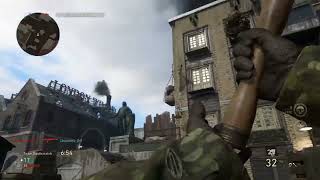 Call of Duty WW2 Multiplayer Gameplay  Team Deathmatch on London Docks  No Commentary PS4 [upl. by Ainotahs]