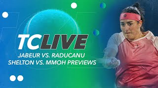 Jabeur vs Raducanu amp Shelton vs Mmoh Previews  Tennis Channel Live [upl. by Krystin679]