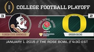 Rose Bowl 2015 Oregon Ducks Highlights [upl. by Eibbor]