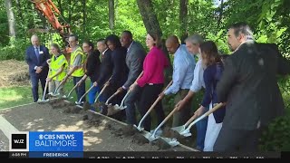 Ellicott City breaks ground on largest flood control pond to date [upl. by Celestine]