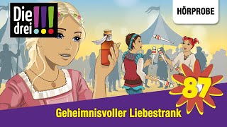 Die drei   Folge 87 Geheimnisvoller Liebestrank  Hörprobe zum Hörspiel [upl. by Mulvihill]