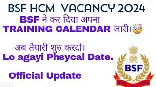 Bsf hcm ampAsi Steno Physical Date Conform 2024 Bsf Hcm Training Calendar Official Outviralvideo [upl. by Rivy]