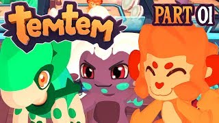 Temtem Part 1 Choosing Our Starter Temtem Early Access gameplay Walkthrough [upl. by Craddock984]