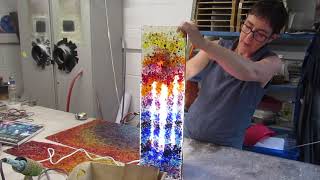 Sophies Stained Glass  Stained Glass Table Lamp DIY tutorial Part 1 [upl. by Merilee]