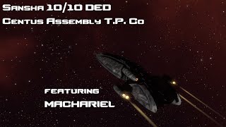 EVE  Centus Assembly TP Co 1010 in a 1250 dps Machariel [upl. by Petersen]