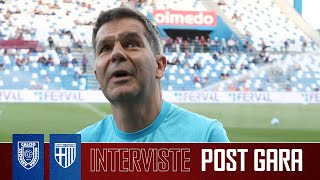 INTERVISTE POST GARA AC REGGIANA vs PARMA CALCIO [upl. by Meece]