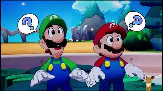 Mario And Luigi Brothership See I saw the Plug Fly [upl. by Enitsrik]