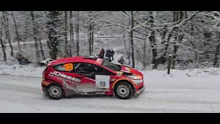 Grizedale Rally Bowkerstead Stage in Snow [upl. by Winnifred332]