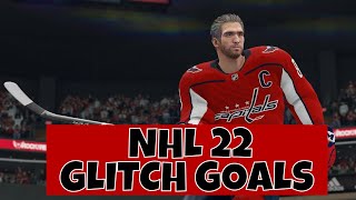 NHL 22 WORKING EASY GLITCH GOALS  NHL 22 EASHL [upl. by Liebowitz]