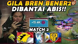 BREN LANGSUNG DITUTORIN CARANYA MEMBANTAI DENGAN BENAR  ONIC vs BREN MATCH 2 [upl. by Warfeld296]