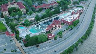 Glenwood Hot Springs Resort and the New Yampah Baths [upl. by Solrac]