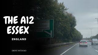 The A12 Essex England UK drivewithro walkwithro [upl. by Nauqaj]