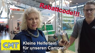 CMT Stuttgart 2024 kleine Helferlein für unseren Camper Rabattcode mameka [upl. by Geof]