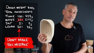 This doesnt work when calculating baker’s percentages for sourdough [upl. by Breeze]