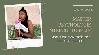 MASTER PSYCHOLOGIE INTERCULTURELLE MON EXPÉRIENCE ☺️ [upl. by Demmahum]