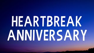 Giveon  Heartbreak Anniversary Lyrics [upl. by Idonah910]