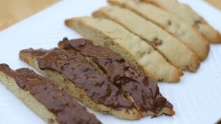 How To Make Biscotti  Italian Cookies Recipe by Rockin Robin [upl. by Nairim529]