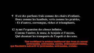 Correspondances  Baudelaire [upl. by Allevon]