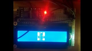 Bad Apple played on a 16x2 LCD display with a Raspberry Pi [upl. by Ruenhcs]