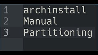 archinstall manual partitioning dual boot arch linux and windows linux [upl. by Cayser]